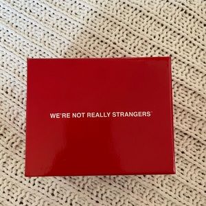 SOLD we’re not really strangers game!